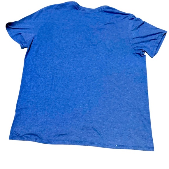 The Nike Tee Royal Blue Mets Short Sleeve Shirt Size XL Athletic Cut - Picture 5 of 7